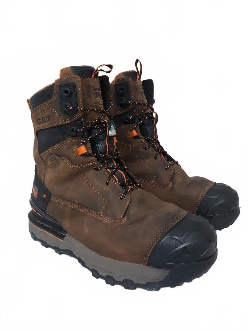Timberland PRO Mens Boondock A646F Composite Toe Waterproof Brown 10 W Boots